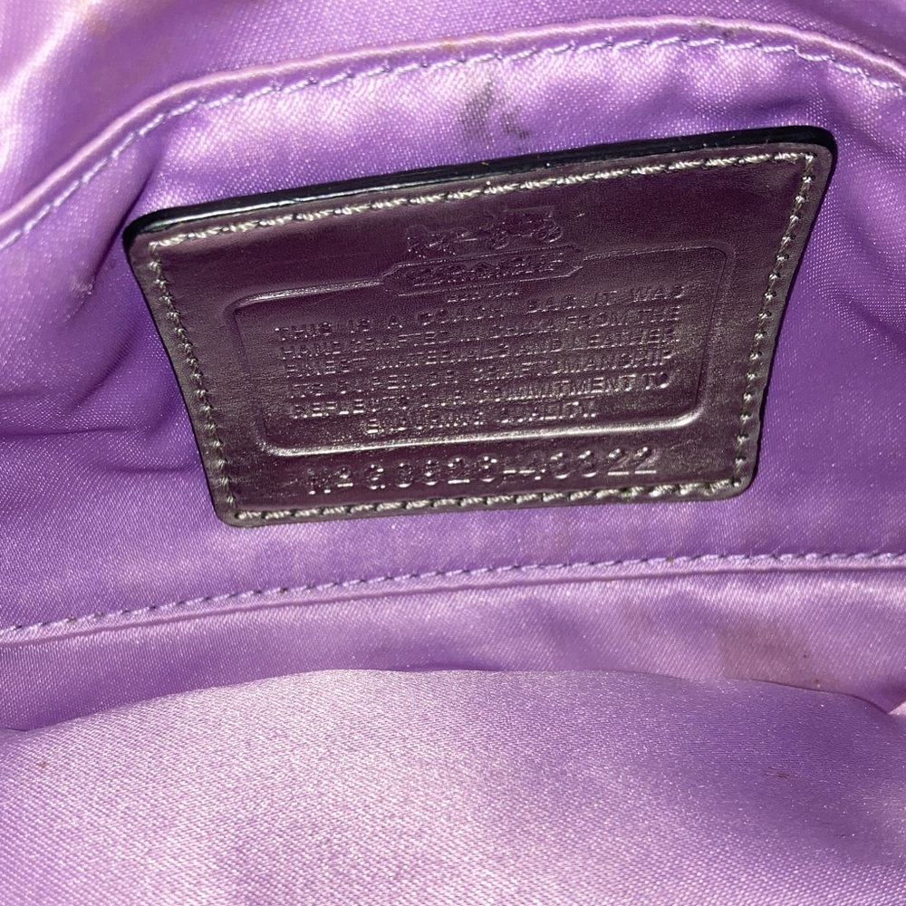Coach Metallic Leopard Shoulder Bag - Picture 5 of 6